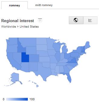 Romney Nationwide Regional Interest Romney Nationwide Regional Interest